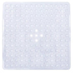 53X53Cm Shower Mat Suction Cup PVC anti Slip Bath Mat Square Shower Floor Pad Non Slip Safety Mat for Bathtub Bathroom Carpet