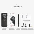 Rechargeable Air Pump Tire Inflator Portable Compressor Digital Cordless Car Tyre Inflator for Bicycle Balls