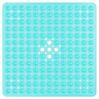 53X53Cm Shower Mat Suction Cup PVC anti Slip Bath Mat Square Shower Floor Pad Non Slip Safety Mat for Bathtub Bathroom Carpet
