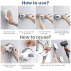 Secure Support Shower Grab Bars