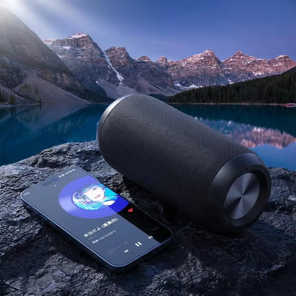 Bluetooth Speaker Bass Powerful Portable Long Battery Life Wireless Subwoofer Outdoor Gathering Camp Sound Box Supports TF USB