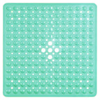 53X53Cm Shower Mat Suction Cup PVC anti Slip Bath Mat Square Shower Floor Pad Non Slip Safety Mat for Bathtub Bathroom Carpet