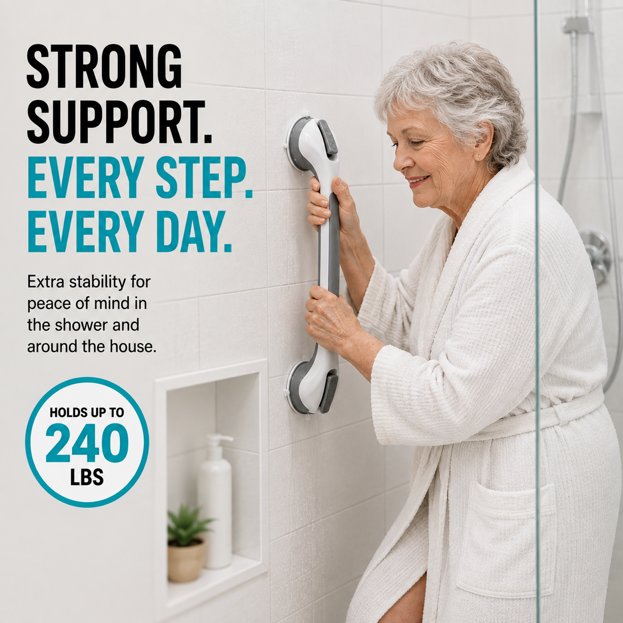 Senior Shower Grab Bar