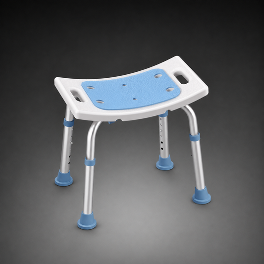 Shower Chair Adjustable Height Shower Stool